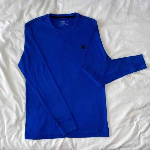 Blue Express Men’s Long Sleeve - Picture 1 of 5